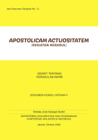 Apostolicam Actuositatem ( Kegiatan merasul)