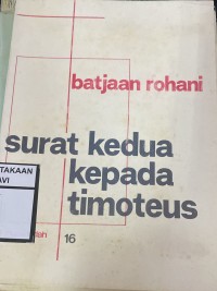 Batjaan Rohani: Surat Kedua kepada timoteus