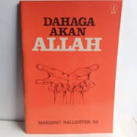 Dahaga akan Allah