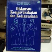 Diskursus kemasyarakatan dan kemanusiaan