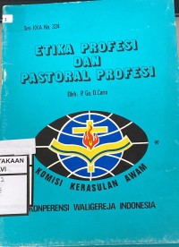 Etika profesi dan pastoral profesi