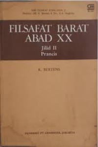 Filsafat Barat Abad XX Jilid II Prancis