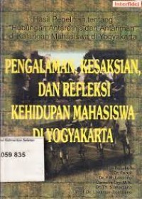 Hasil penelitian tentang hubungan antaretnis dan antariman di kalangan mahasiswa di Yogyakarta: Pengalaman, kesaksian, dan refleksi, kehidupan mahasiswa di Yogyakarta