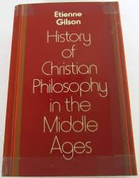 History of Christian Philosophy in the Middle ages