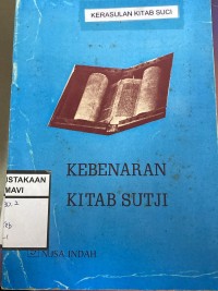 Kebenaran Kitab Sutji