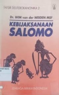 Kebijaksanaan Salomo