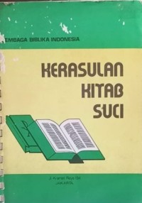 Kerasulan Kitab Suci