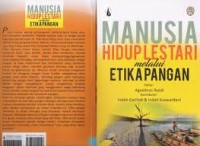 Manusia hidup lestari melalui etika pangan