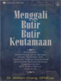 Menggali Butir-butir keutamaan