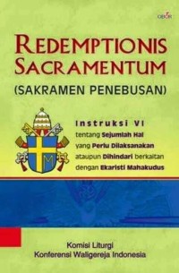 Redemptionis Sacramentum (Sakramen penebusan)