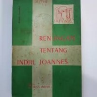 Renungan tentang Indjil Joannes