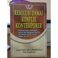 Resolusi damai konflik kontemporer