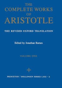 The complete works of Aristotle