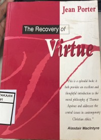 The recovery of virtue