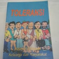 Toleransi: dalam kehidupan keluarga dan masyarakat